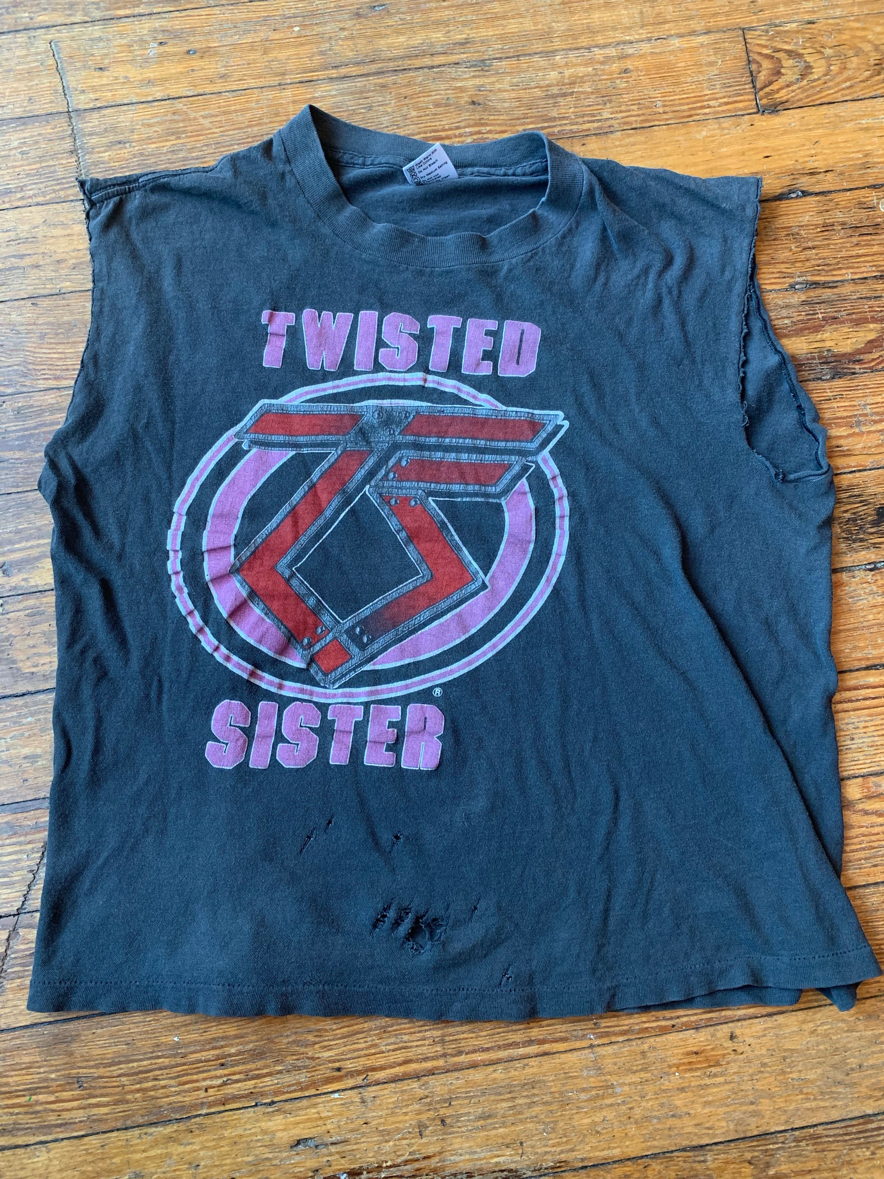 Twisted Sister I Wanna Rock Vintage Tee 