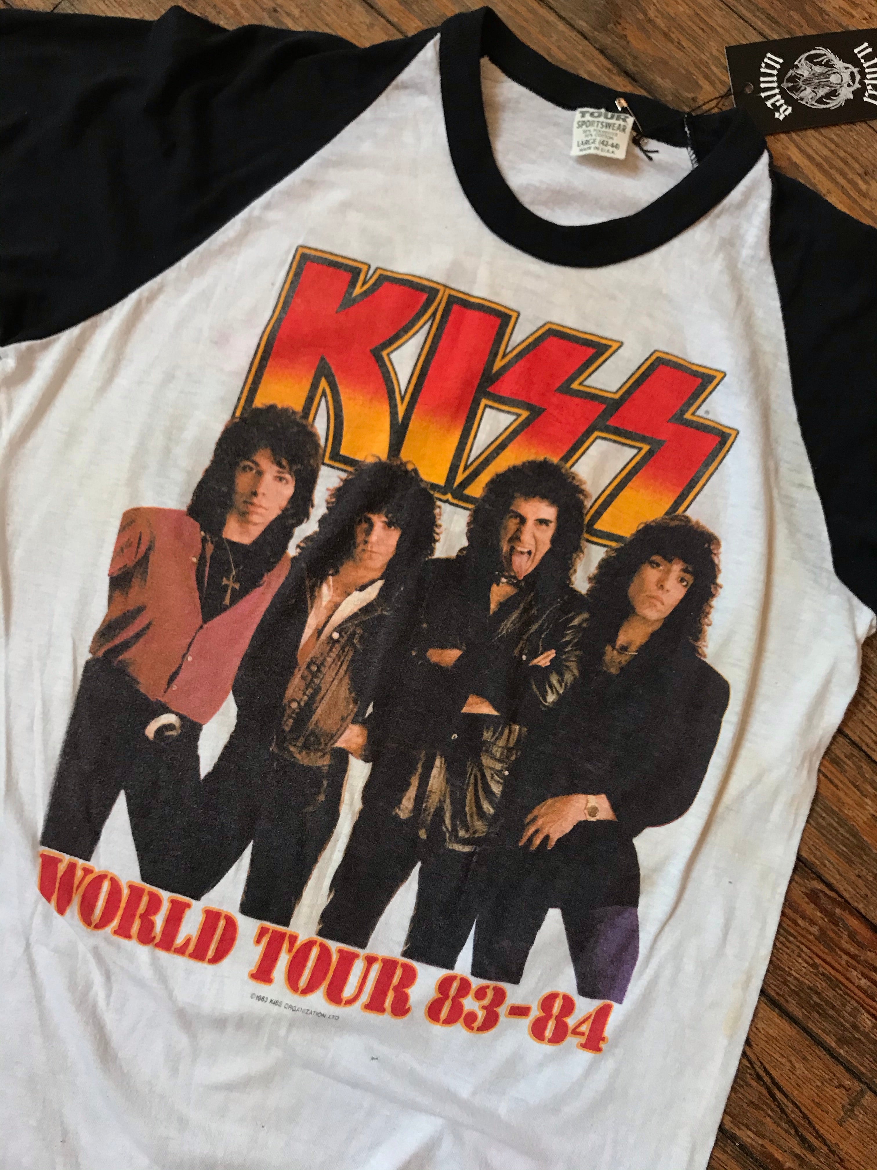 Tultex, Shirts, Vintage Kiss End Of The Road Stlouis Tshirt