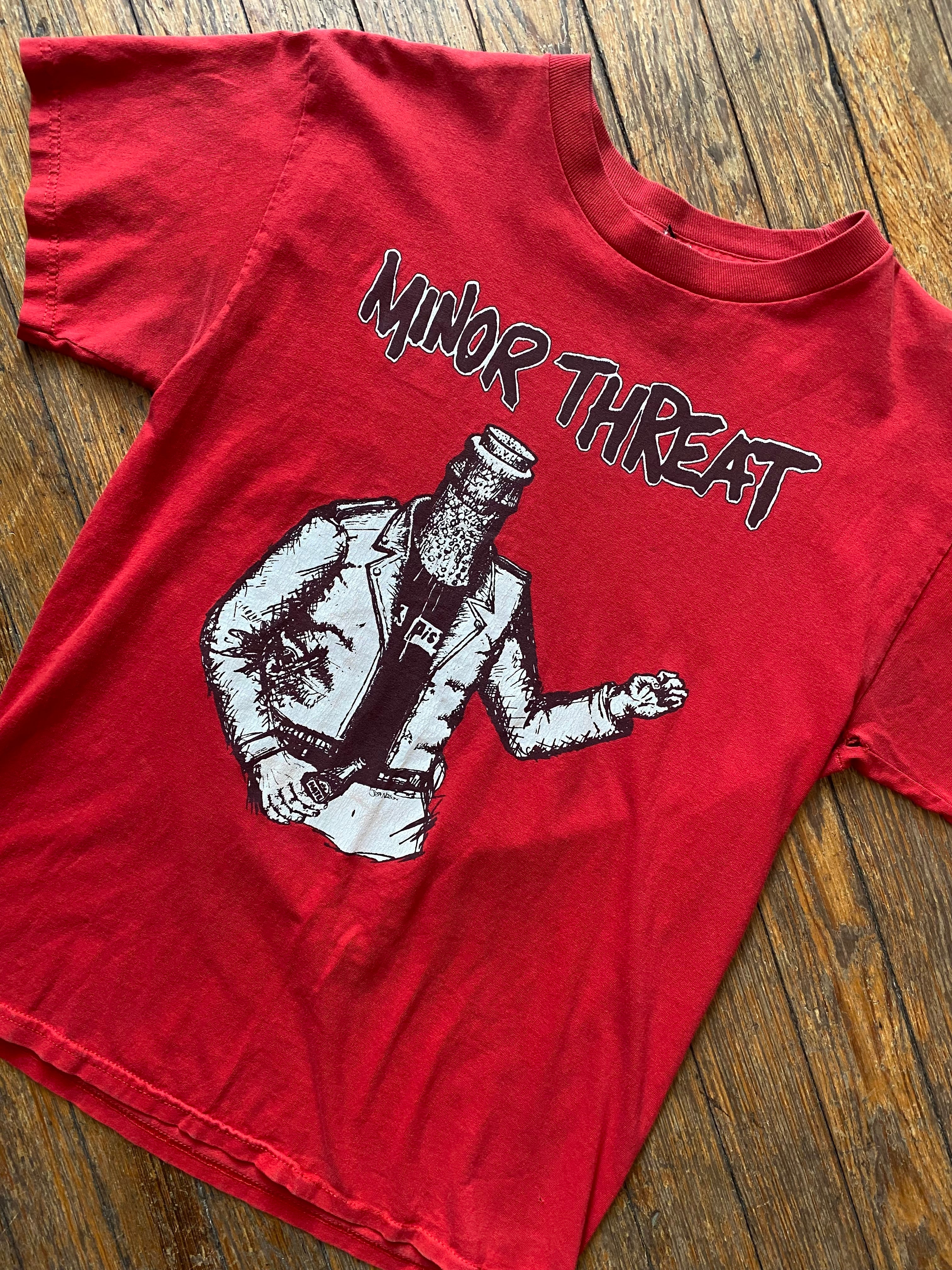 Vintage Minor Threat Bottled Violence T-Shirt