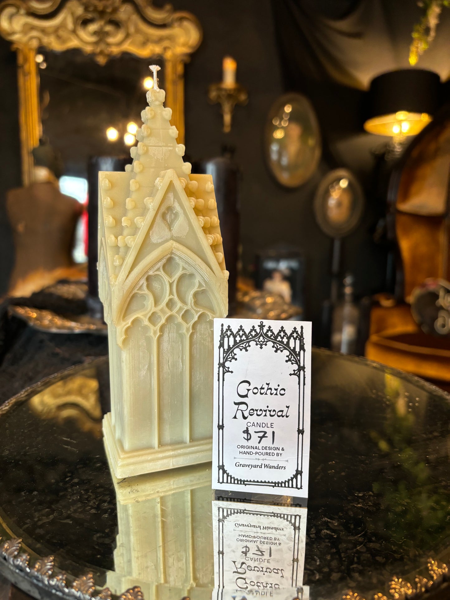 Graveyard Wanders Gothic Revival Candle