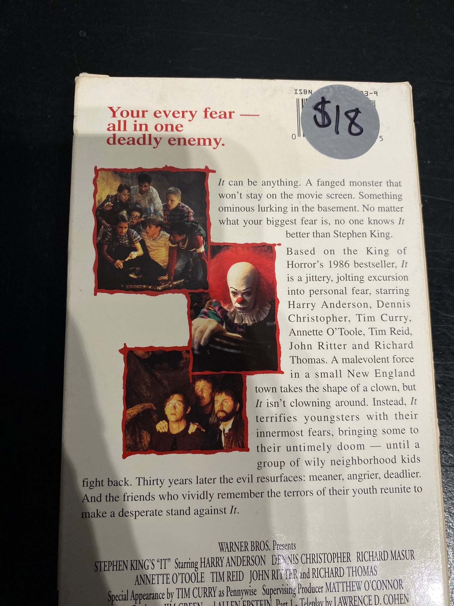 IT (1990) VHS