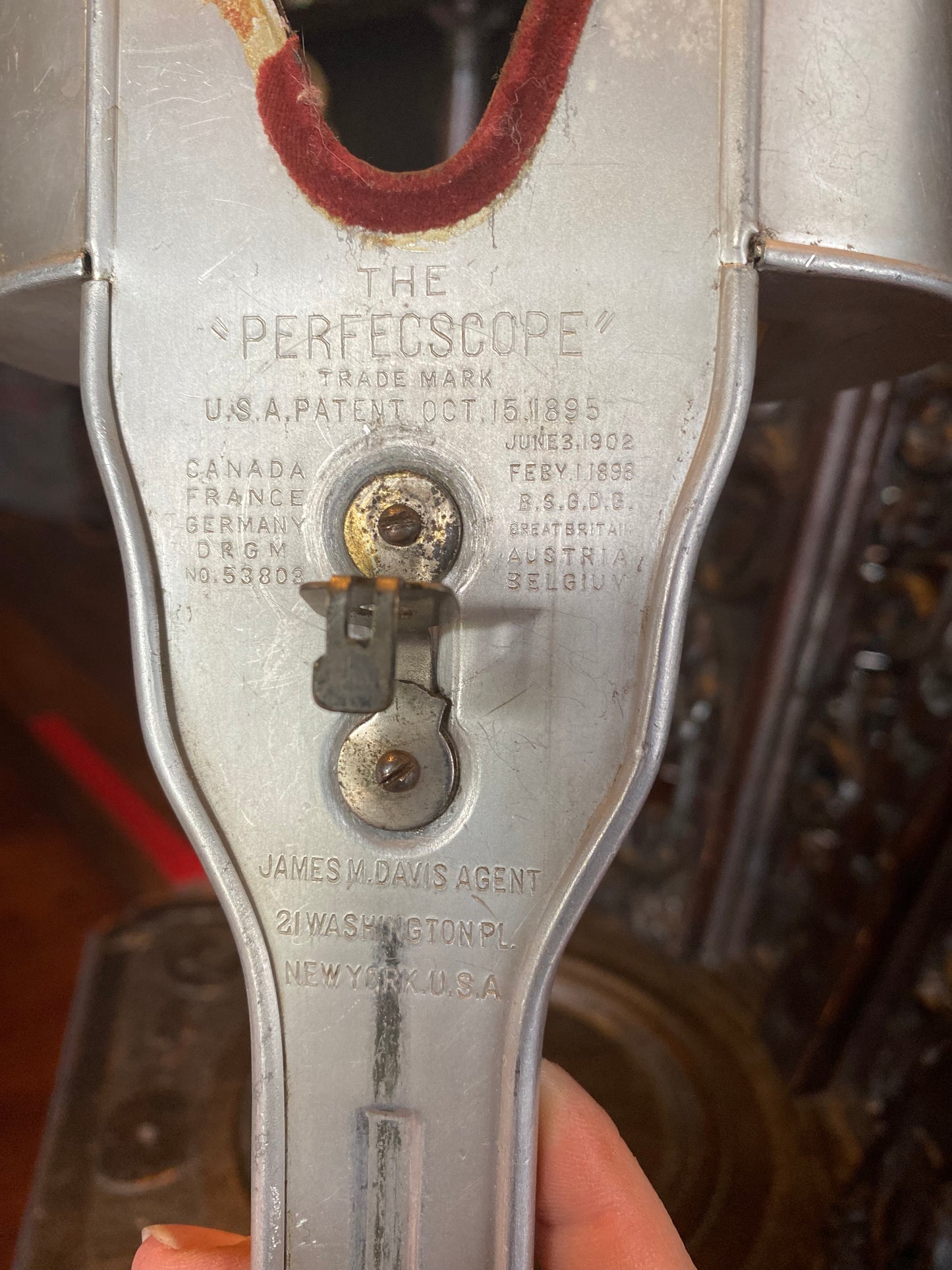 “The Perfescope” Antique Sterescope