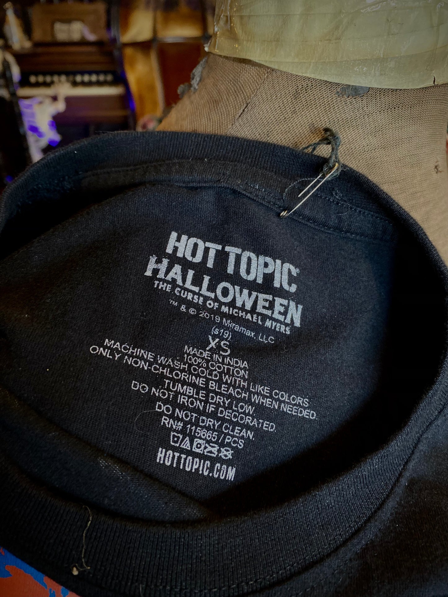 Hot Topic Halloween Michael Myers Long Sleeve Shirt