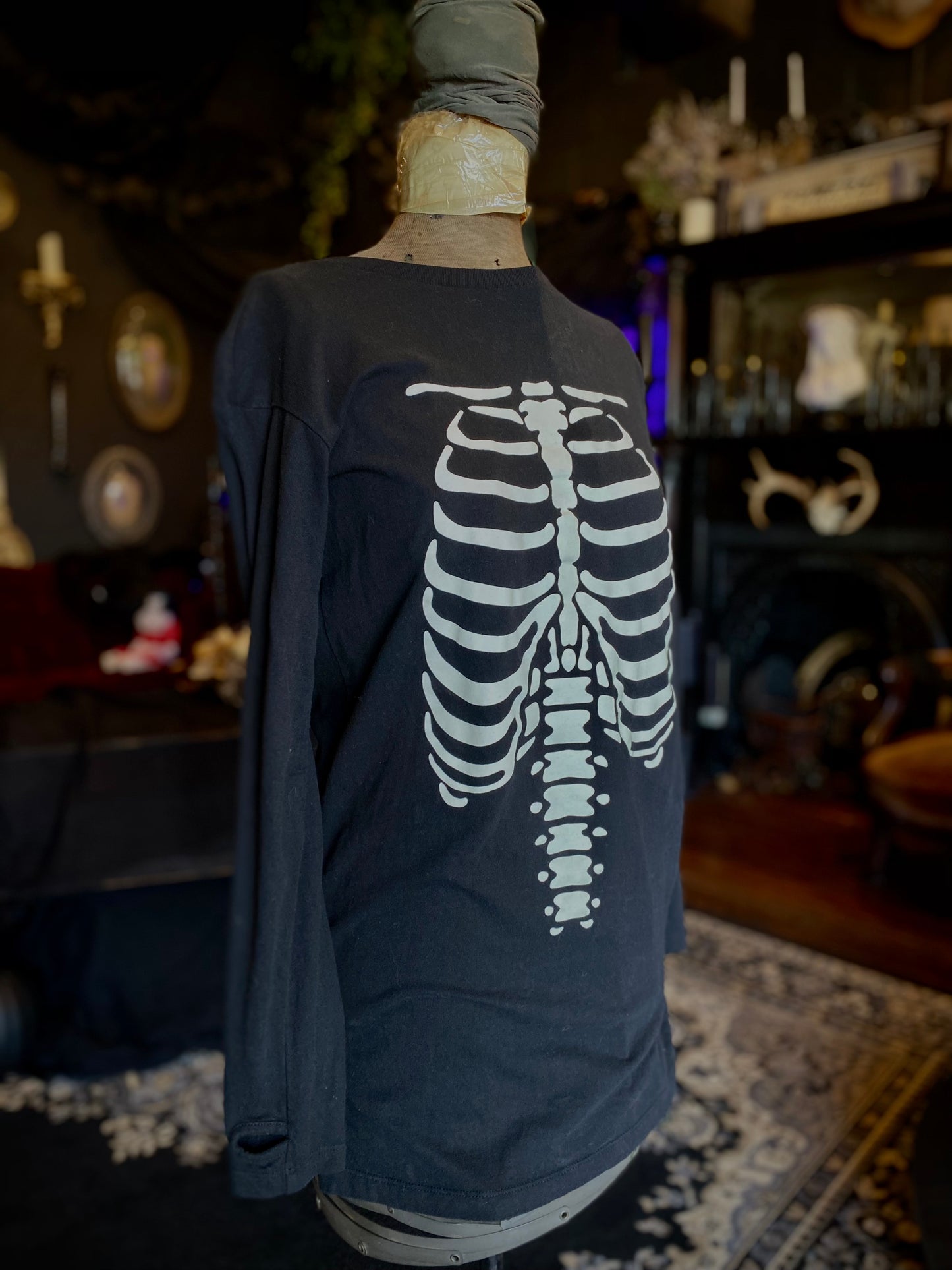 Hot Topic Skeleton Long Sleeve Top