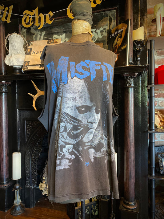 Vintage 1995 Misfits Double-Sided Jerry Only Sleeveless T-Shirt