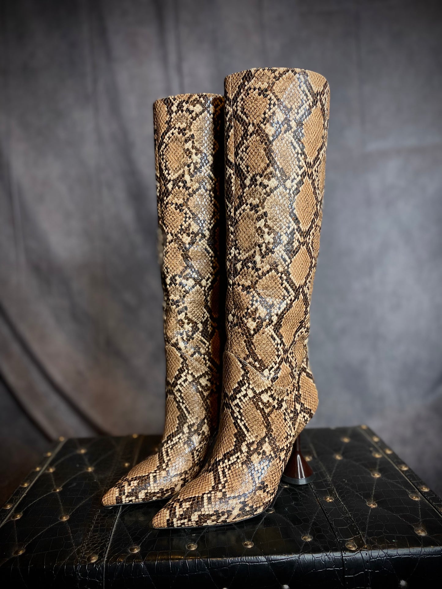 Jeffrey campbell snakeskin boots hotsell