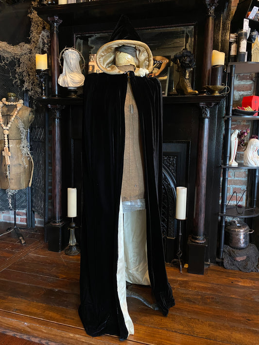 Vintage Velvet Cape