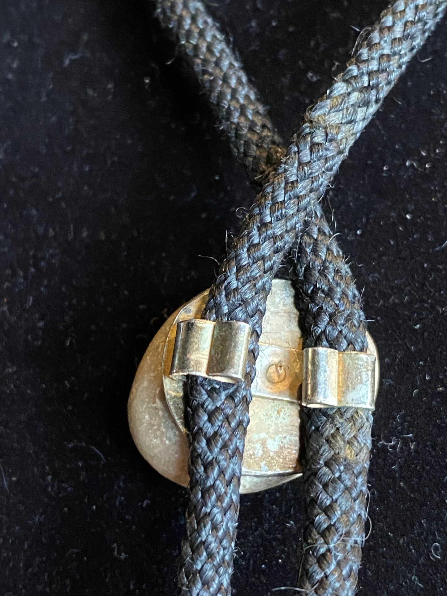 Fossilized Coral Bolo Tie