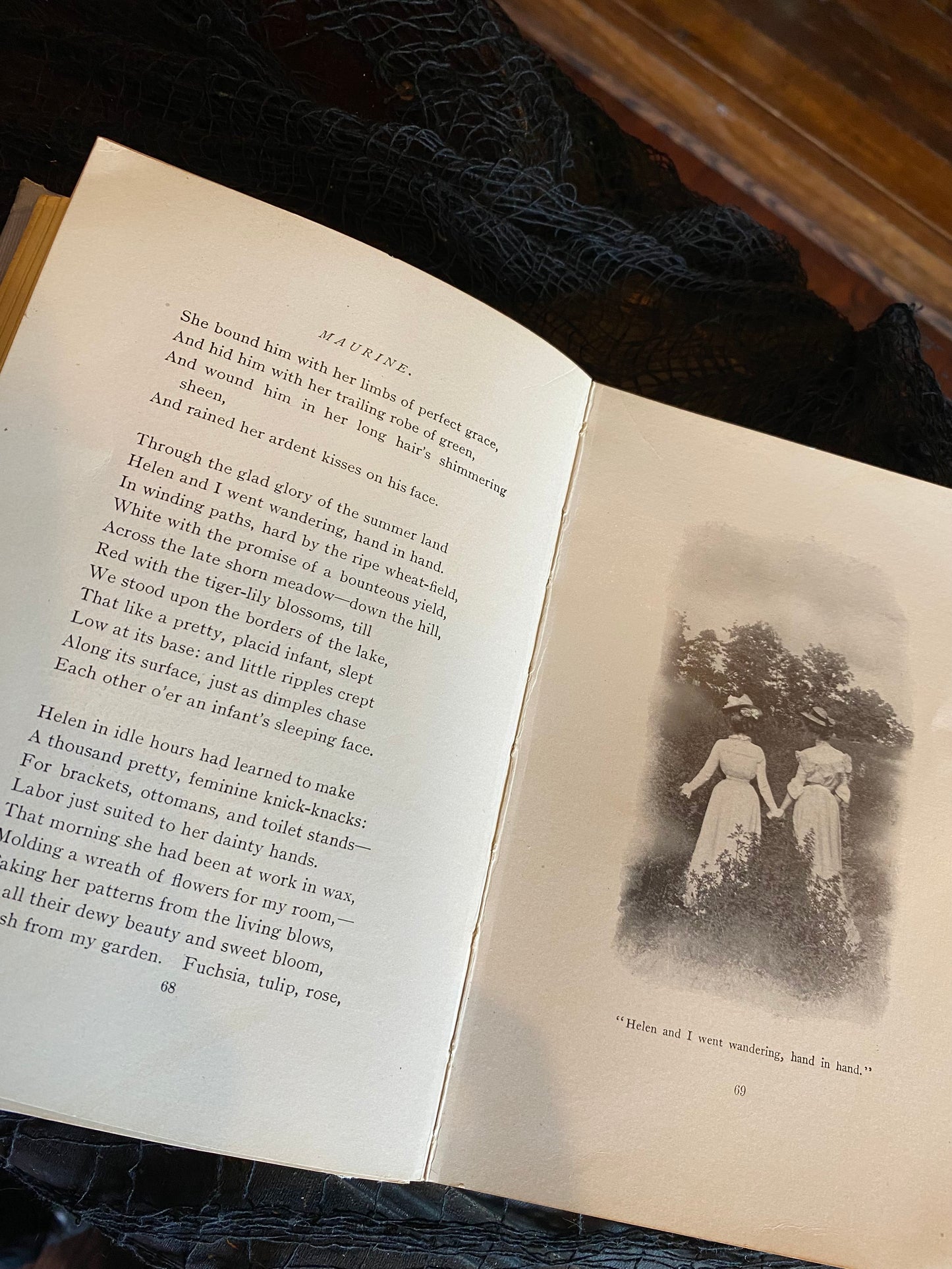 “Maurine” by Ella Wheeler Wilcox Antique Copy Published 1901