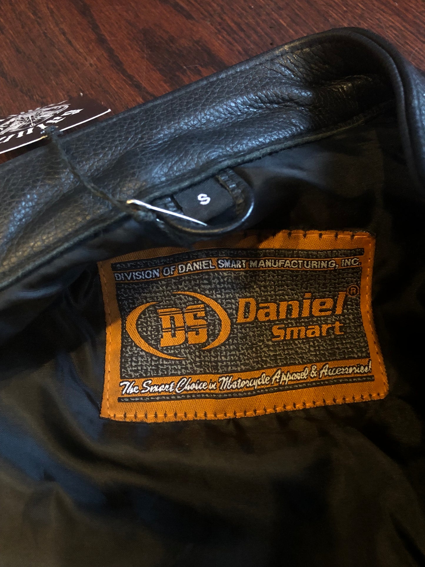 Daniel Smart Cafe Racer Black Leather Motorcycle Jacket