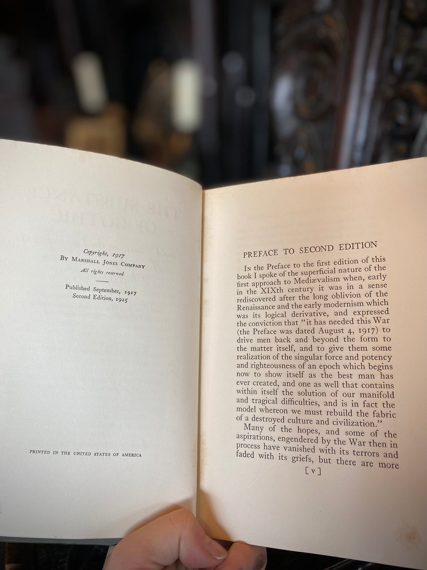 “The Substance of Gothic: Six Lectures on the Development of Architecture from Charlemagne to Henry VIII ” By Ralph Adams Cram