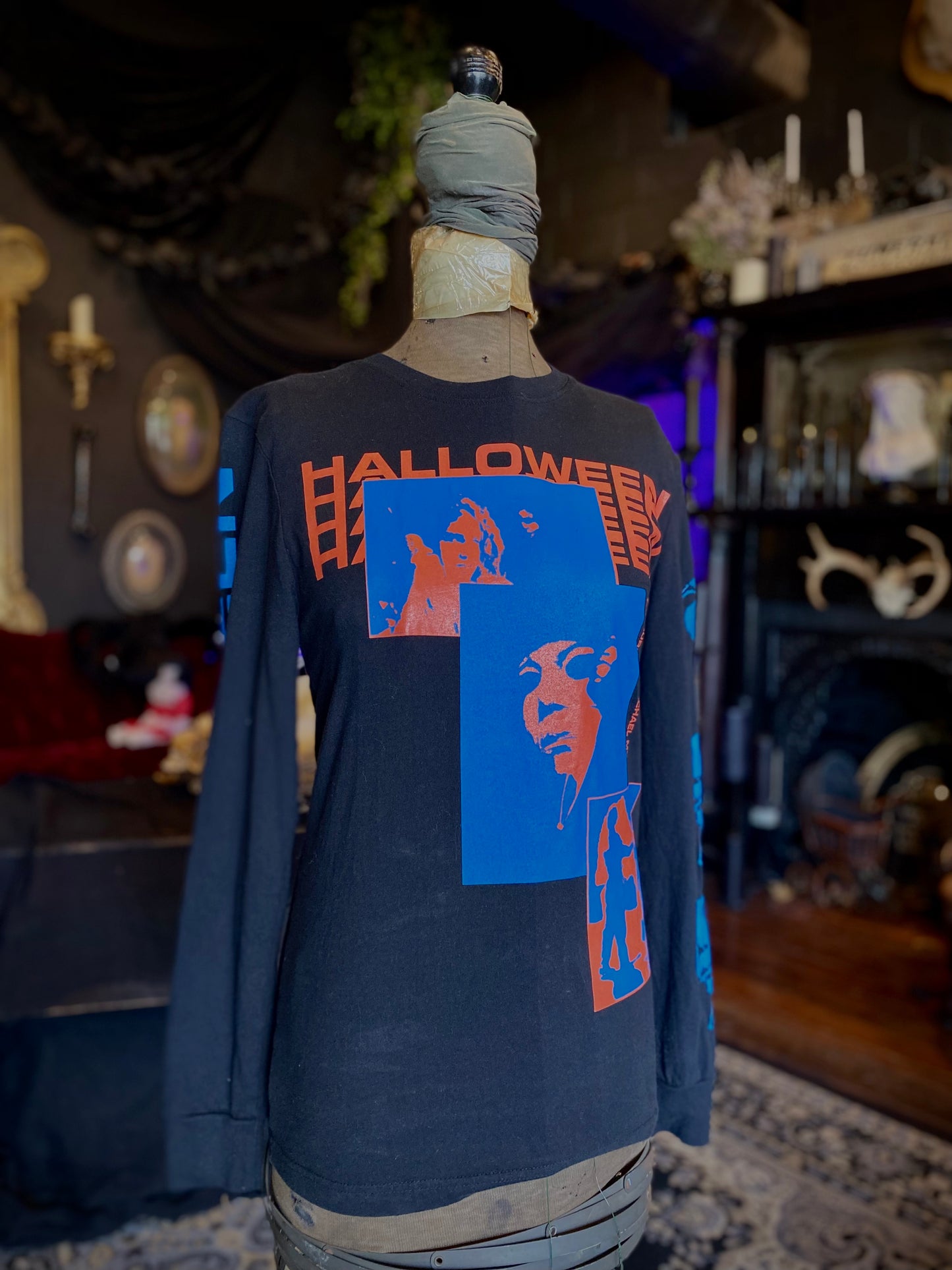 Hot Topic Halloween Michael Myers Long Sleeve Shirt