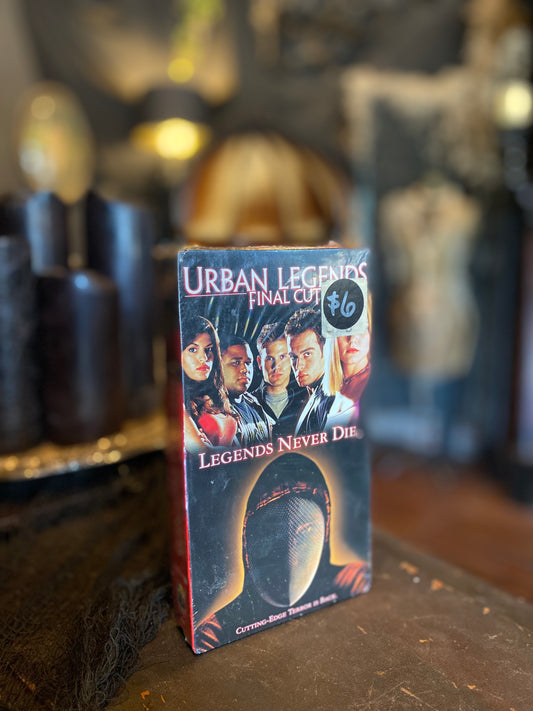 Urban Legends Final Cut VHS