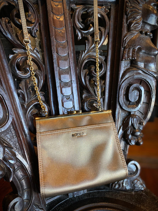 Liz Claiborne Metallic Gold Mini Purse