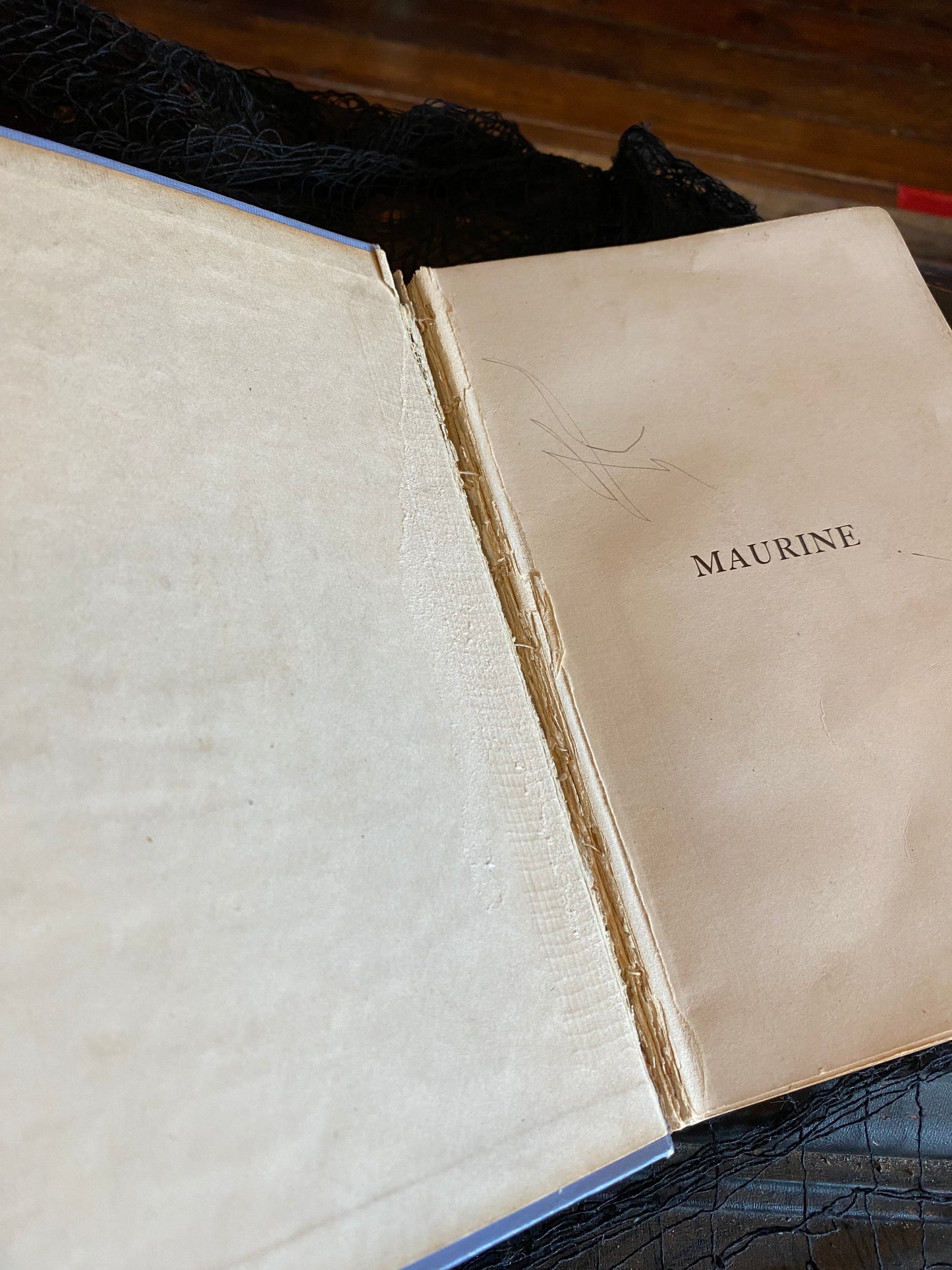 “Maurine” by Ella Wheeler Wilcox Antique Copy Published 1901