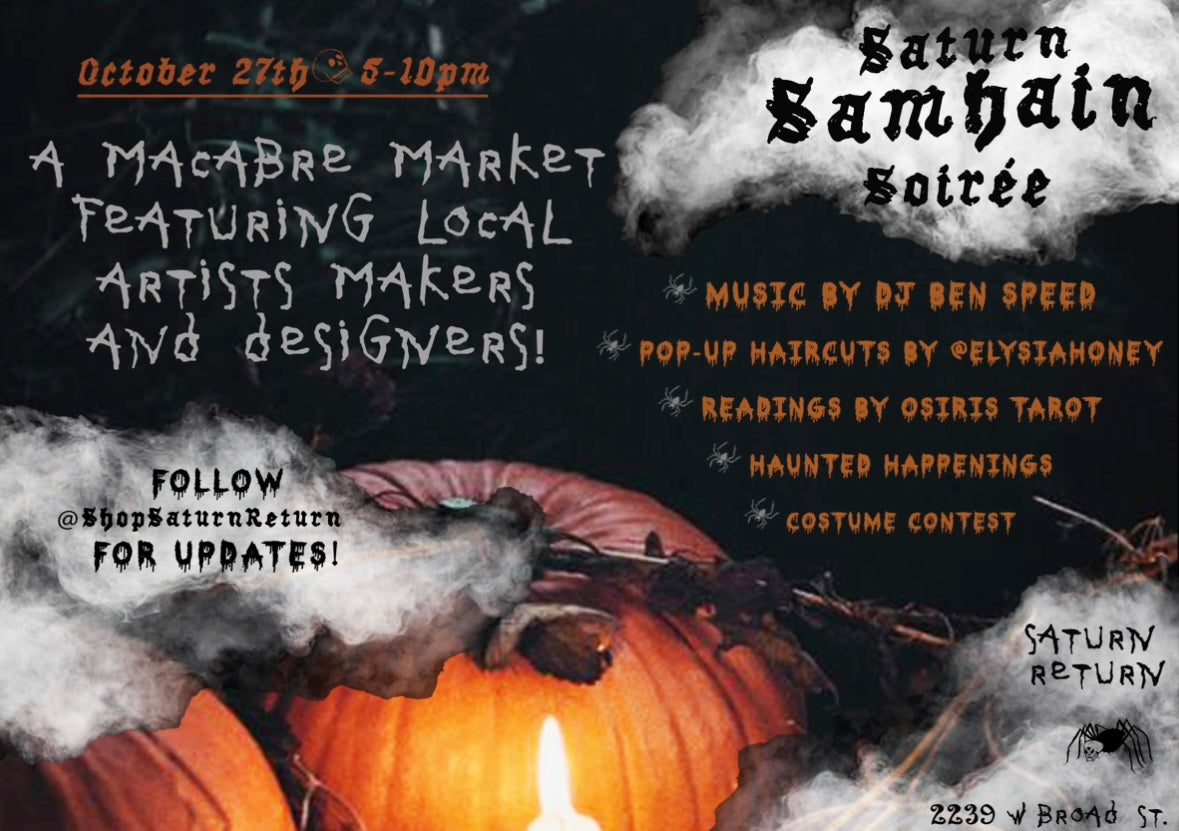 🎃Saturn Samhain Soirée🎃Vendors Table Fee