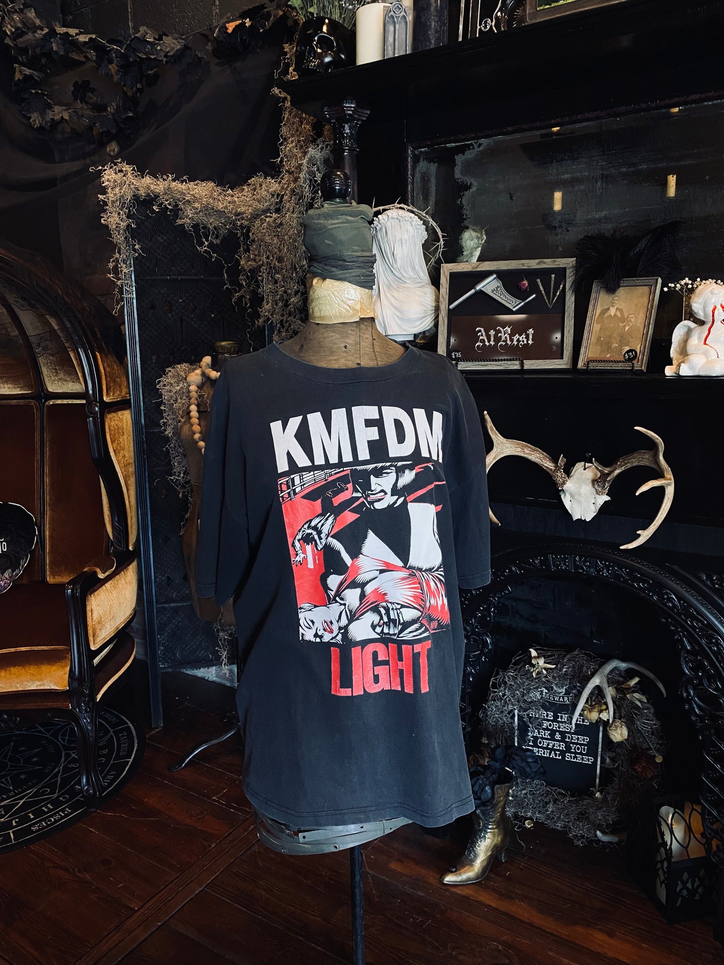 Vintage 1993 KMFDM Light T-Shirt