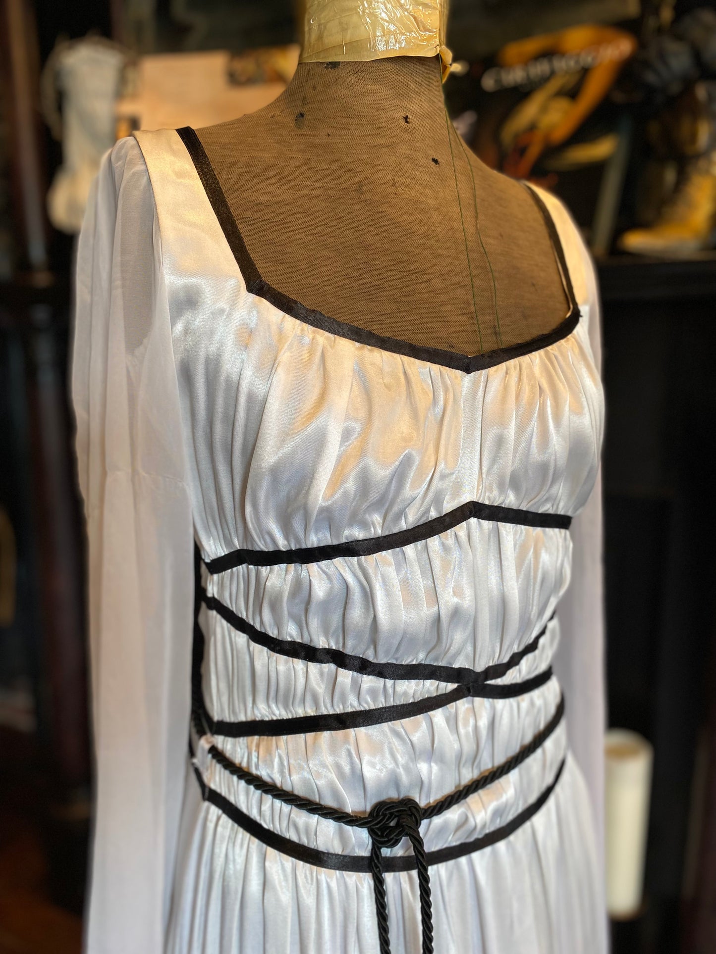 “Begotten…” Medieval Lily Munster Style Dress