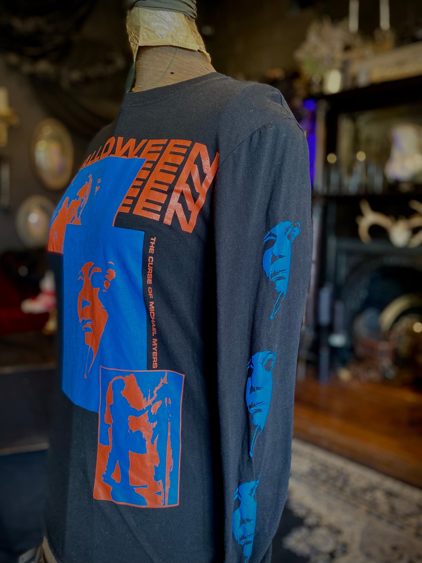 Hot Topic Halloween Michael Myers Long Sleeve Shirt