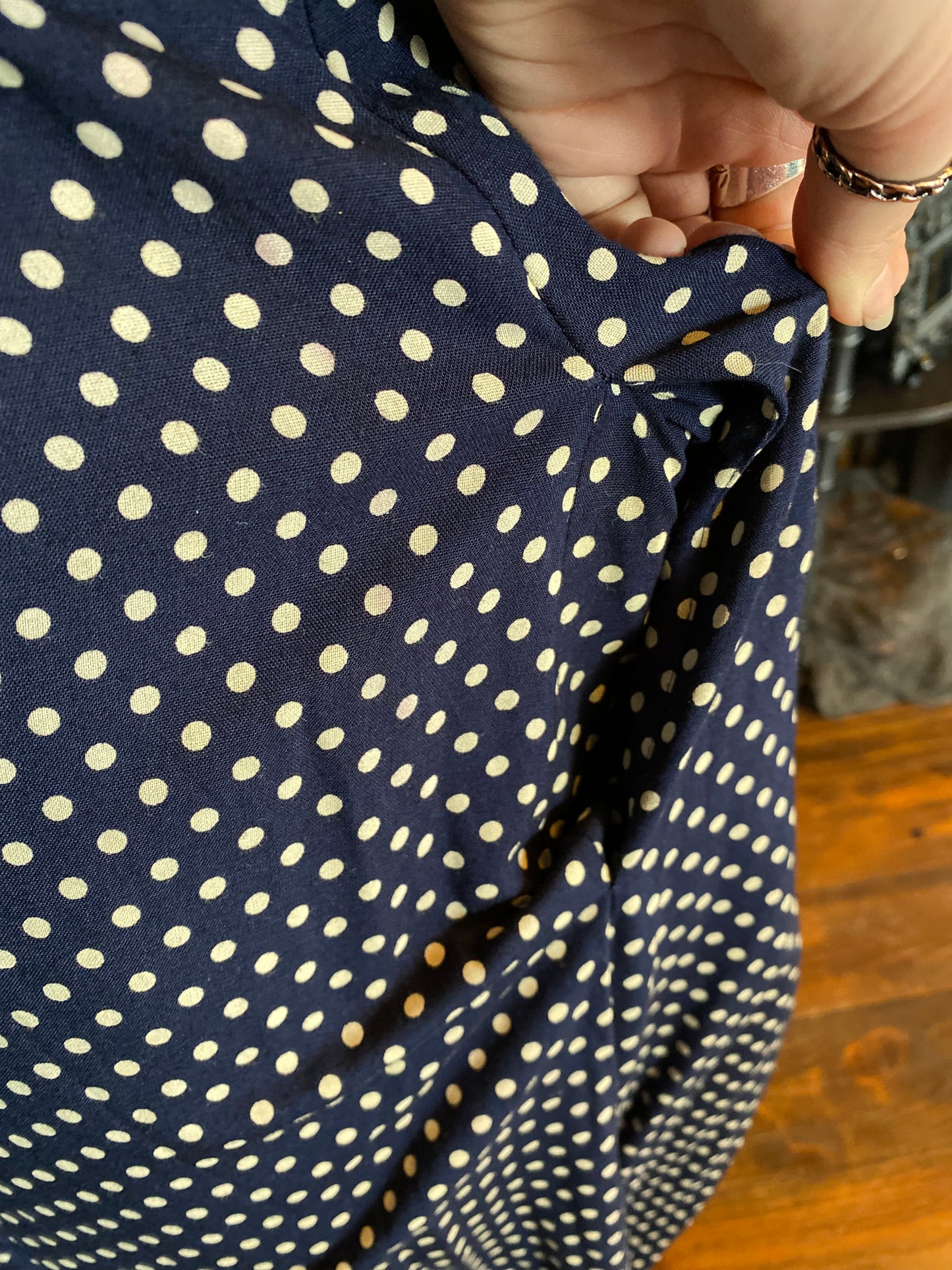 Vintage Polka Dot Sailor dress