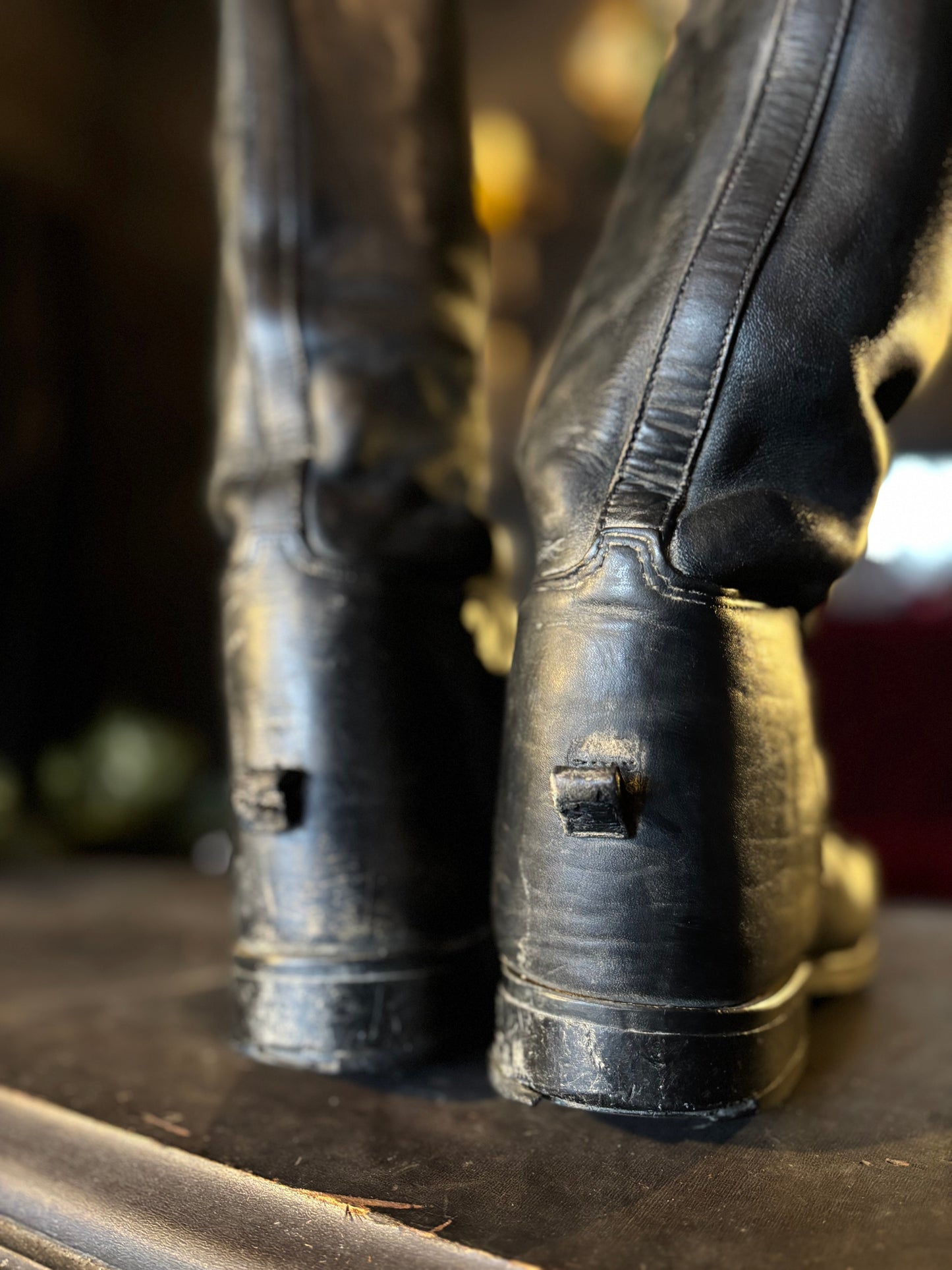 Effingham By Bond Boots Co. Black Leather Equestrian Riding Boots 7 Women’s