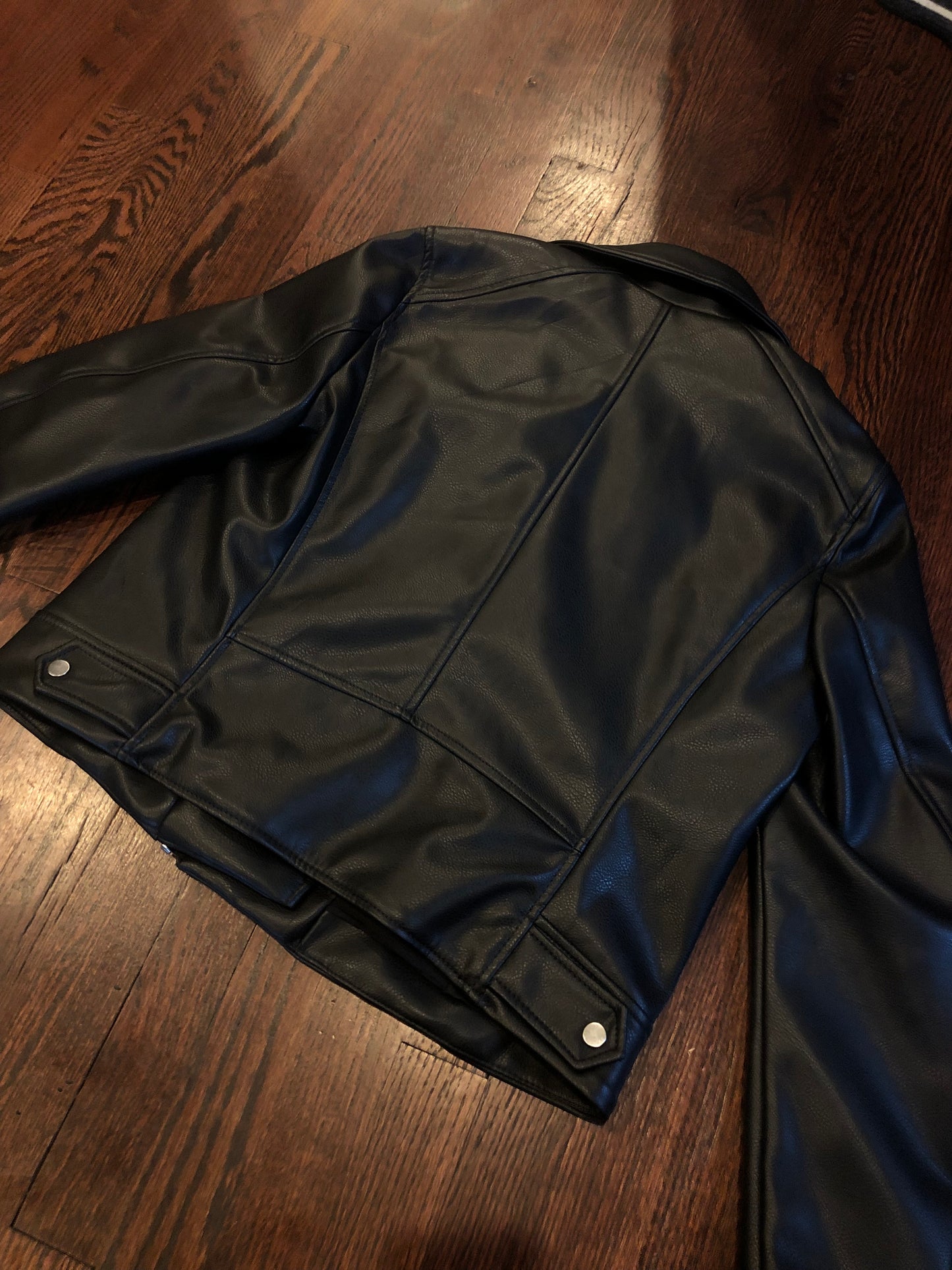 H&M Faux Leather Moto Jacket