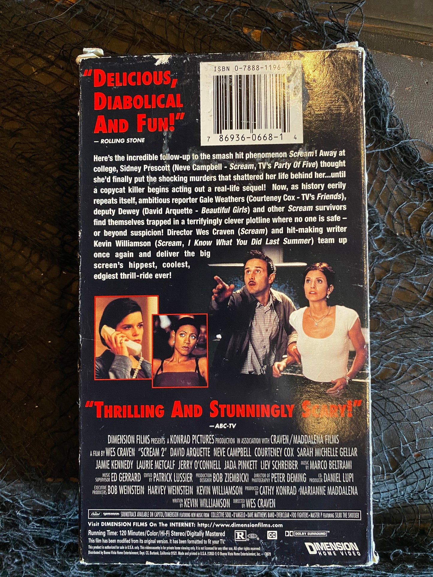 Scream 2 VHS