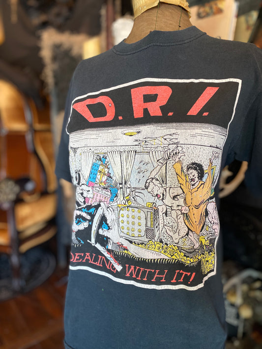 Vintage D.R.I. “Dealing With It!” T-shirt