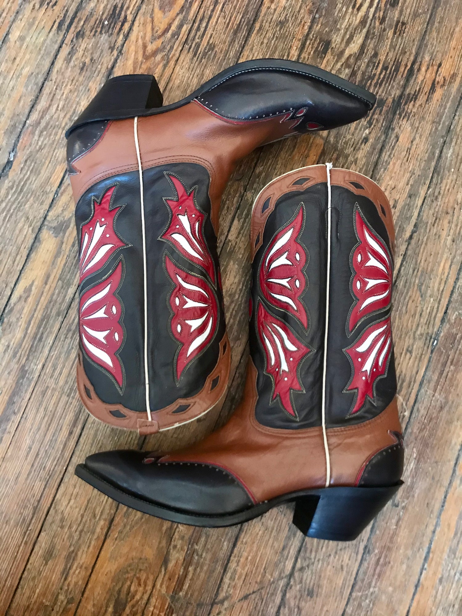 Vintage 1930’s Reproduction Leather Nocona Cowboy Boots