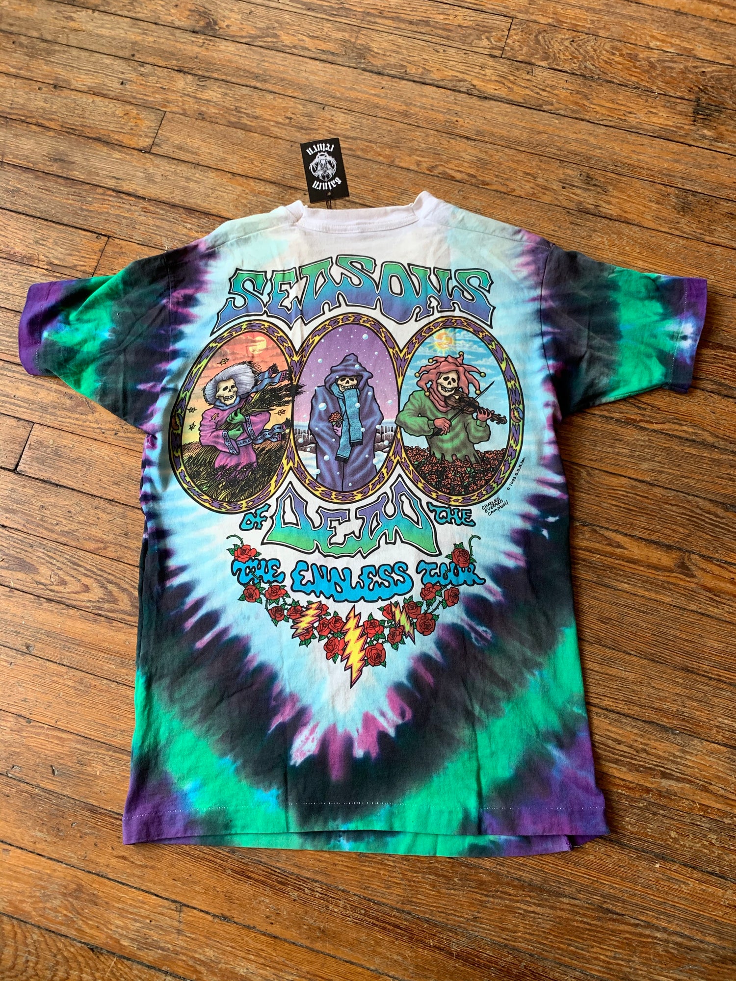 Grateful Dead Seasons of The Dead Tie-Dye T-Shirt