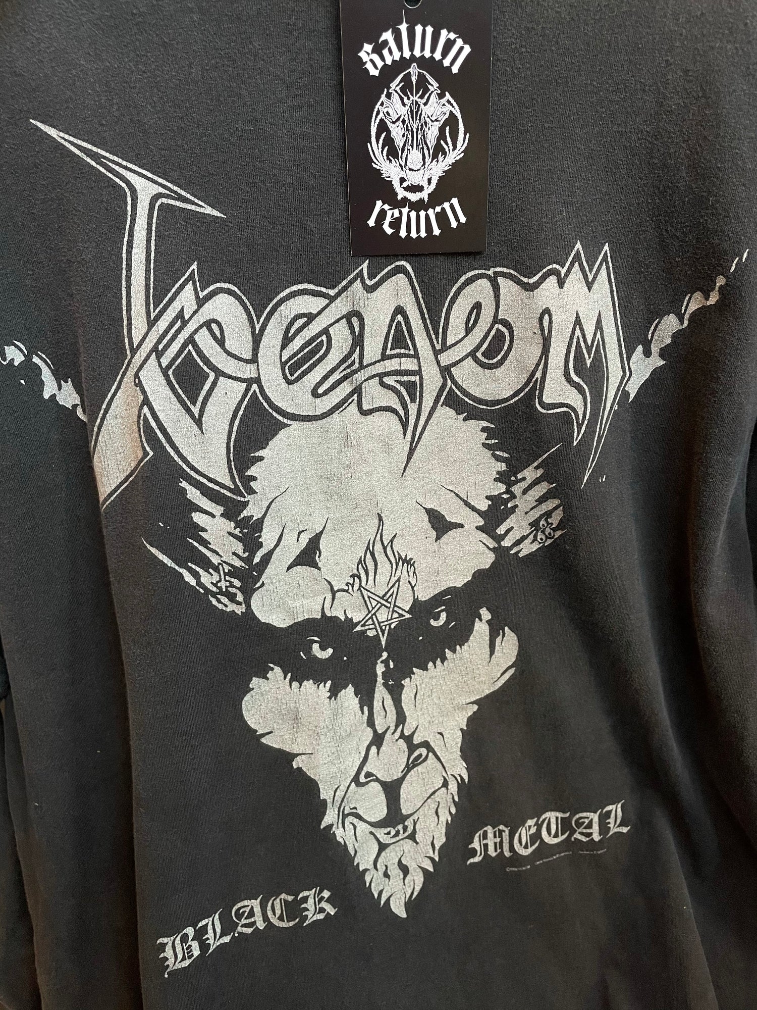 Vintage 1996 Venom Black Metal Legions Long Sleeve – Saturn Return